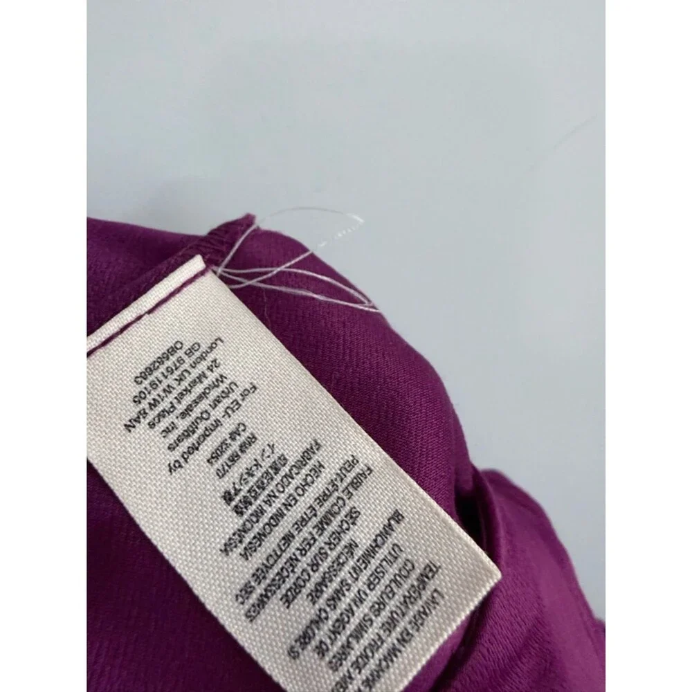 Free People Nolita Romper Small Plum Cutout Boho Festival Jumpsuit NWT Magenta S